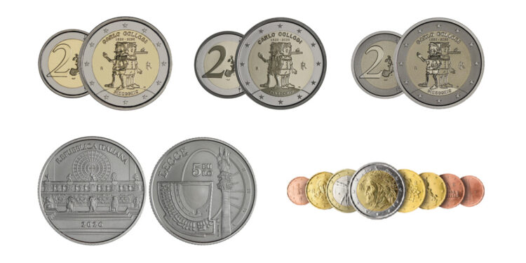 200 anni di Carlo Collodi, una moneta ricorda lo scrittore