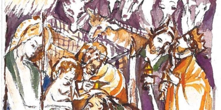 Bossi: a Natale l’ultima card con l’acquerello per gli auguri, una tradizione durata 30 anni