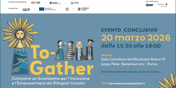 Ripartire dopo la guerra, a Roma i risultati del percorso di integrazione di 140 rifugiate ucraine