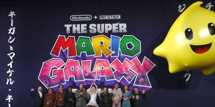 Incassi Cinetel, resta in vetta Super Mario Galaxy