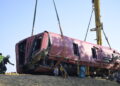 Un autobus si è ribaltato in Ungheria, 12 morti e almeno 10 feriti gravi