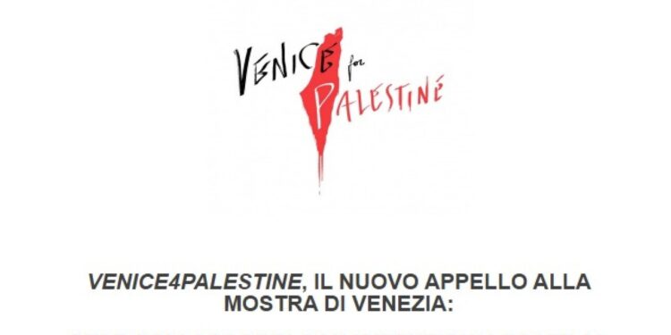Torna Venice4Palestine, ‘bandiera palestinese alla Mostra del cinema’