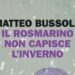 Il rosmarino non capisce l’inverno di Matteo Bussola