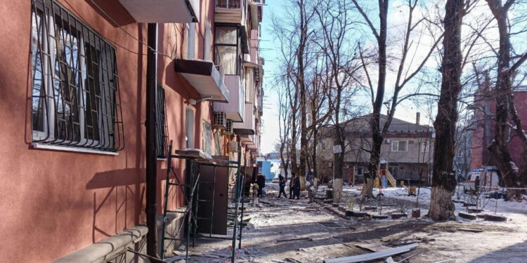 Detriti di droni ucraini su un asilo della città russa di Krasnodar, morti 2 bambini