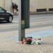 Fiori e peluche per la bimba morta a Bolzano