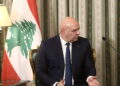 Aoun conferma, ‘al momento non sono previsti nuovi colloqui con Israele’