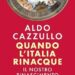 Cazzullo racconta ‘Quando l’Italia rinacque. Il nostro Rinascimento’