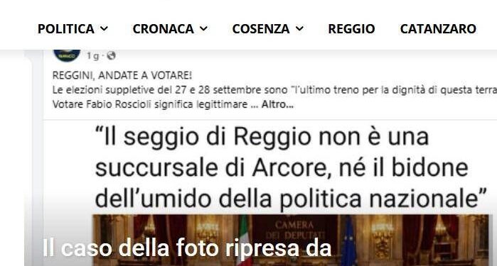 Siracusano-Vannacci, il blog Iacchite’ chiarisce: “La foto non è stata realizzata da noi, ma dall’IA”