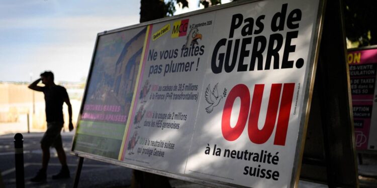 Svizzera oggi al voto per il referendum sulla neutralità