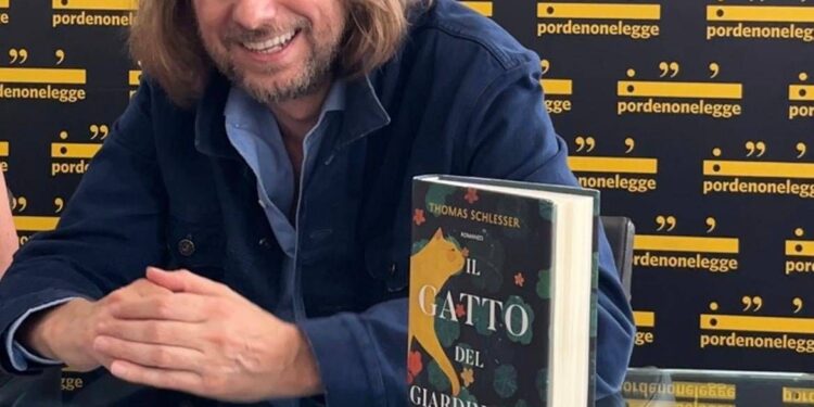 Thomas Schlesser torna in libreria con ‘Il gatto del giardiniere’