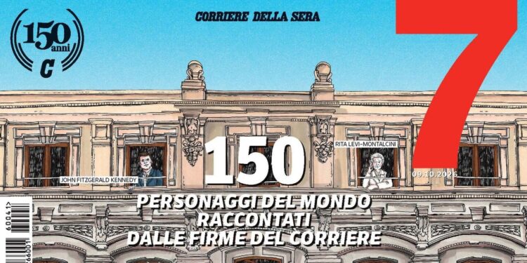 Approda a Roma il tour per i 150 anni di Corriere della Sera