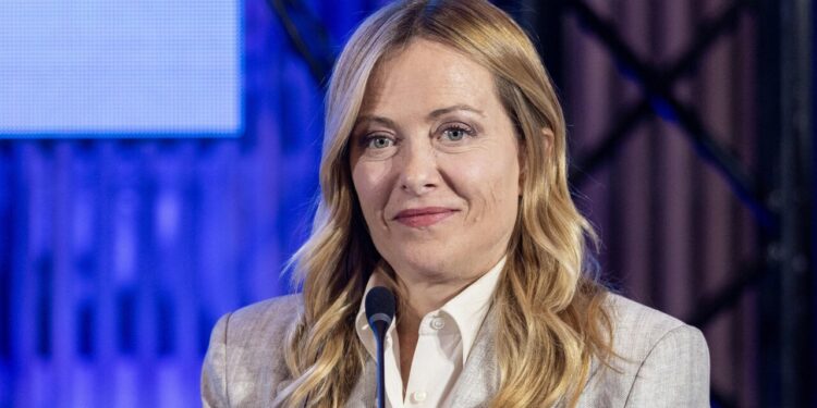 Giorgia Meloni all’assemblea di Assolombarda a Milano