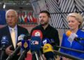 Consiglio Ue accoglie Zelensky: “Puoi contare su di noi”. Il presidente ucraino: “Voi veri leader”