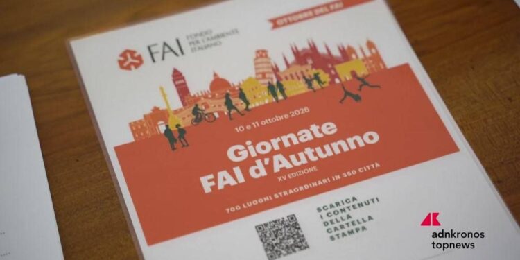 Giornate Fai d’Autunno, Groupama rinnova il sostegno per il quarto anno